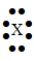 <strong>The Lewis symbol would be characteristic of which group ?</strong> A) 6A B) 8A C) 3A D) 7A