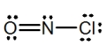 <strong>What is the molecular shape of NOCl as predicted by the VSEPR theory?  </strong> A)linear B)trigonal planar C)bent D)tetrahedral E)trigonal pyramidal <div style=padding-top: 35px> 