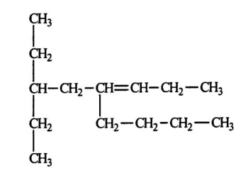 <strong>Select the correct name for the following compound. </strong> A)1,1-diethyl-3-butyl-3-hexene B)5-butyl-3-ethyl-5-octene C)4-butyl-6-ethyl-3-octene D)3-ethyl-5-propyl-5-nonene E)4-butyl-6-ethyl-3,4-octene