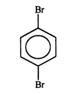 <strong>Select the correct name for the following compound. </strong> A)ortho-dibromobenzene B)meta-dibromobenzene C)para-dibromobenzene D)1,4-dibromocyclohexene E)1,4-dibromocyclohexane