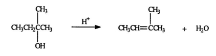 <strong>Select the correct type for the following reaction. </strong> A)addition B)elimination C)substitution D)oxidation E)dehydrogenation
