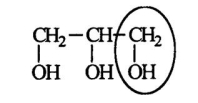 <strong>Glycerin is used in cosmetics as a moisturizer.Identify the functional group circled. </strong> A)carboxylic acid B)alcohol C)ester D)ether E)aldehyde