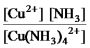 <strong>What is the mass-action expression,Q<sub>c</sub>,for the following chemical reaction? Cu<sup>2+</sup>(aq)+ 4NH<sub>3</sub>(aq) Cu(NH<sub>3</sub>)<sub>4</sub><sup>2+</sup>(aq)</strong> A) B) C) D) E)None of these is the correct mass-action expression.