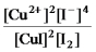<strong>Write the mass-action expression,Q<sub>c</sub>,for the following chemical reaction. 2Cu<sup>2+</sup>(aq)+ 4I<sup>-</sup>(aq) 2CuI(s)+ I<sub>2</sub>(aq)</strong> A) B) C) D) E)