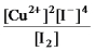 <strong>Write the mass-action expression,Q<sub>c</sub>,for the following chemical reaction. 2Cu<sup>2+</sup>(aq)+ 4I<sup>-</sup>(aq) 2CuI(s)+ I<sub>2</sub>(aq)</strong> A) B) C) D) E)