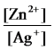 <strong>Write the mass-action expression,Q<sub>c</sub>,for the following chemical reaction. Zn(s)+ 2Ag<sup>+</sup>(aq) Zn<sup>2+</sup>(aq)+ 2Ag(s)</strong> A) B) C) D) E)