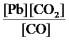 <strong>What is the mass-action expression,Q<sub>c</sub>,for the following chemical reaction? PbO(s)+ CO(g) Pb(l)+ CO<sub>2</sub>(g)</strong> A) B) C) D) E)None of these expressions is correct.