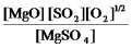 <strong>Write the mass-action expression,Q<sub>c</sub> ,for the following chemical reaction. MgO(s)+ SO<sub>2</sub>(g)+ O<sub>2</sub>(g) MgSO<sub>4</sub>(s)</strong> A) B) C) D) E)None of these expressions is correct.