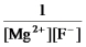 <strong>Write the ion product expression for magnesium fluoride,MgF<sub>2</sub>.</strong> A) B) C) D) E)