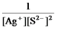 <strong>Write the ion product expression for silver sulfide,Ag<sub>2</sub>S.</strong> A) B) C) D) E)