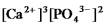<strong>Write the ion product expression for calcium phosphate,Ca<sub>3</sub>(PO<sub>4</sub>)<sub>2</sub>.</strong> A) B) C) D) E)None of these is the correct ion product expression.