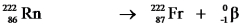 <strong>Which one of the following equations correctly represents alpha decay of ?</strong> A) B) C) D) E)