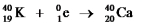 <strong>Which one of the following equations correctly represents positron decay of ?</strong> A) B) C) D) E)