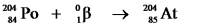 <strong>Which one of the following equations correctly represents electron capture by the Nucleus?</strong> A) B) C) D) E)