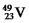 <strong>Select the nuclide that completes the following nuclear reaction. </strong> A) B) C) D) E)None of these choices is correct.