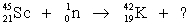 <strong>Identify the missing species in the following nuclear transmutation. </strong> A)2 B)3 C) D) E)