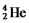 <strong>Identify the missing species in the following nuclear transmutation. </strong> A)2 B)3 C) D) E)