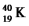 The masses of a potassium-40 atom,a proton and a neutron are 39.963999 amu,1.007825 amu and 1.008665 amu,respectively.Calculate to four significant figures a.the mass defect in amu and b.the energy released in MeV/nucleon,in the formation of from the appropriate number of protons and neutrons.