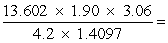 Select the answer that expresses the result of this calculation with the correct number of significant figures.