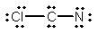 <strong>Select the best Lewis structure for ClCN.</strong> A) B) C) D) E)