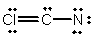 <strong>Select the best Lewis structure for ClCN.</strong> A) B) C) D) E)
