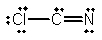<strong>Select the best Lewis structure for ClCN.</strong> A) B) C) D) E)