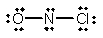<strong>Select the correct Lewis structure for NOCl, a reactive material used as an ionizing solvent.</strong> A) B) C) D) E) None of the above is correct.