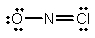<strong>Select the correct Lewis structure for NOCl, a reactive material used as an ionizing solvent.</strong> A) B) C) D) E) None of the above is correct.