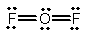 <strong>Oxygen difluoride is a powerful oxidizing and fluorinating agent. Select its Lewis structure.</strong> A) B) C) D) E) None of the above is correct.