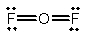 <strong>Oxygen difluoride is a powerful oxidizing and fluorinating agent. Select its Lewis structure.</strong> A) B) C) D) E) None of the above is correct.