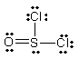 <strong>Thionyl chloride is used as an oxidizing and chlorinating agent in organic chemistry. Select the best Lewis structure for SOCl<sub>2</sub>.</strong> A) B) C) D) E) None of the above structures is suitable for SOCl<sub>2</sub>.