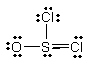 <strong>Thionyl chloride is used as an oxidizing and chlorinating agent in organic chemistry. Select the best Lewis structure for SOCl<sub>2</sub>.</strong> A) B) C) D) E) None of the above structures is suitable for SOCl<sub>2</sub>.