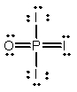 <strong>Phosphoryl iodide is used in the preparation of organophosphorus derivatives and phosphate esters. Select the Lewis structure for POI<sub>3</sub> which minimizes formal charges.</strong> A) B) C) D) E)
