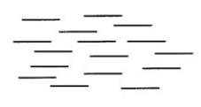 <strong>What word best describes the type of liquid crystal represented below? </strong> A) nematic B) cholesteric C) smectic D) isotropic E) elastic