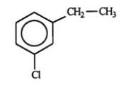 <strong>Select the correct name for the following compound.  </strong> A) meta-chloroethylcyclohexene B) 1-chloro-5-ethylcyclohexene C) meta-chloroethylbenzene D) 1-chloro-5-ethylbenzene E) 1-chloro-3-ethylcyclohexane <div style=padding-top: 35px> 