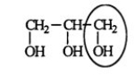<strong>Glycerin is used in cosmetics as a moisturizer. Identify the functional group circled.  </strong> A) carboxylic acid B) alcohol C) ester D) ether E) aldehyde <div style=padding-top: 35px> 