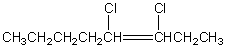 <strong>Identify the products of the reaction of 3-octene with chlorine.  </strong> A)   B)   C)   D)   E)   <div style=padding-top: 35px> 