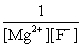 <strong>Write the ion product expression for magnesium fluoride, MgF<sub>2</sub>.</strong> A) B) C) D) E)