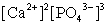 <strong>Write the ion product expression for calcium phosphate, Ca<sub>3</sub>(PO<sub>4</sub>)<sub>2</sub>.</strong> A) B) C) D) E) None of the above is the correct ion product expression.