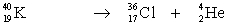 <strong>Which one of the following equations correctly represents positron decay of ?</strong> A) B) C) D) E)