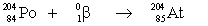 <strong>Which one of the following equations correctly represents electron capture by the nucleus?</strong> A) B) C) D) E)
