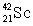 <strong>The isotope is unstable. This is predictable because</strong> A) the number of neutrons is too large in relation to the number of protons. B) the number of neutrons is too small in relation to the number of protons. C) the atomic number is too large. D) the mass number is too large. E) Sc isotopes are all unstable.