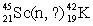 <strong>Identify the missing species in the following nuclear transmutation. </strong> A) 2 B) 3 C) D) E)