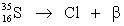 Fill in missing sub- and superscripts for all particles to complete the following equation for beta decay.