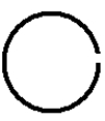 <strong>Why might you perceive this as an O instead of a C?</strong> A)good continuation B)closure C)uniform connectedness D)familiarity