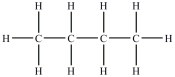 <strong>Which compound will be the least soluble in water?</strong> A) B) C) D)