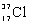 <strong>What is the mass number of the isotope with the symbol ?</strong> A)17 B)18 C)35.45 D)37