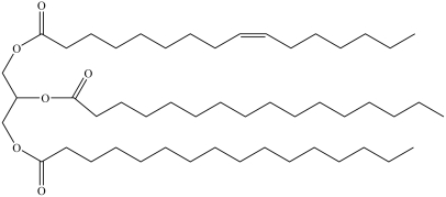 <strong>Which lipid has the lowest melting point?</strong> A) B) C) D)
