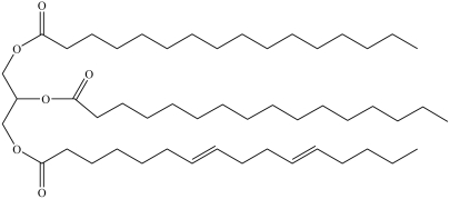 <strong>Which lipid has the lowest melting point?</strong> A) B) C) D)