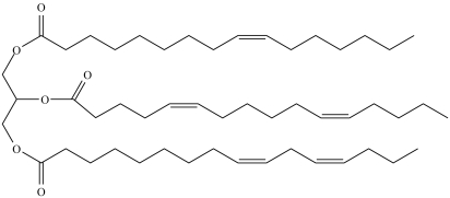 <strong>Which lipid has the lowest melting point?</strong> A) B) C) D)